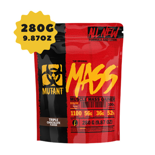 Mutant Mass, Mass Gainer 208g Triple Chocolate (Trial Size)