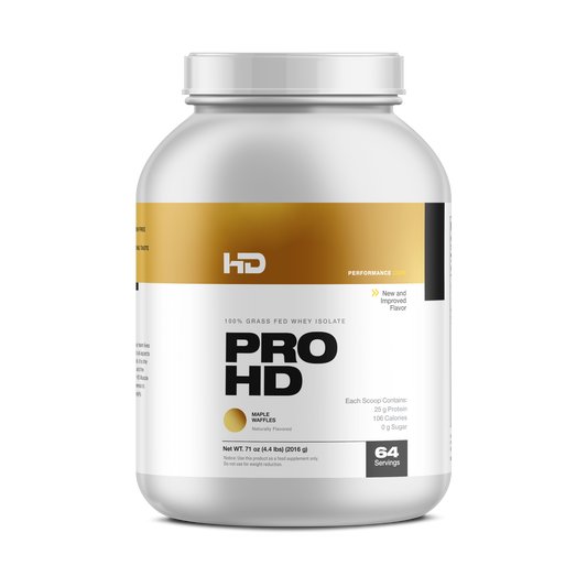 HD Muscle ProHD 100% Grass Fed Whey Isolate 4.4lbs ( 64 Servings )