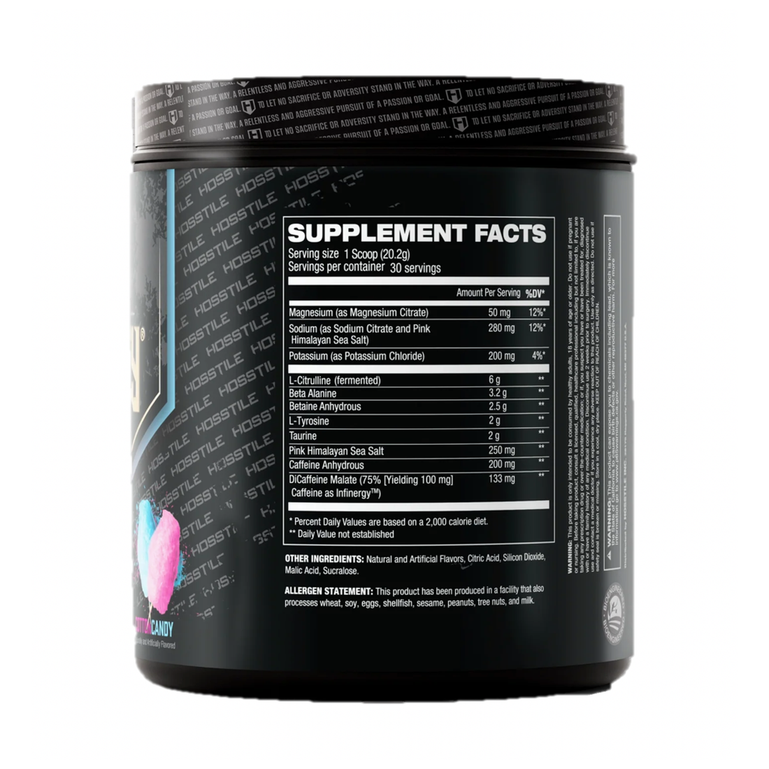 Hosstile Hosstility Foundation Entry Level Pre-Workout (30 Servings)