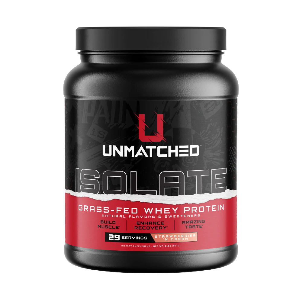 Unmatched Grass Fed Whey Protein Isolate 2lbs