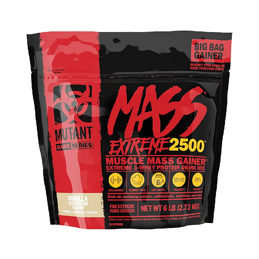 Mutant MASS EXTREME 2500, Mass Gainer - 6lbs
