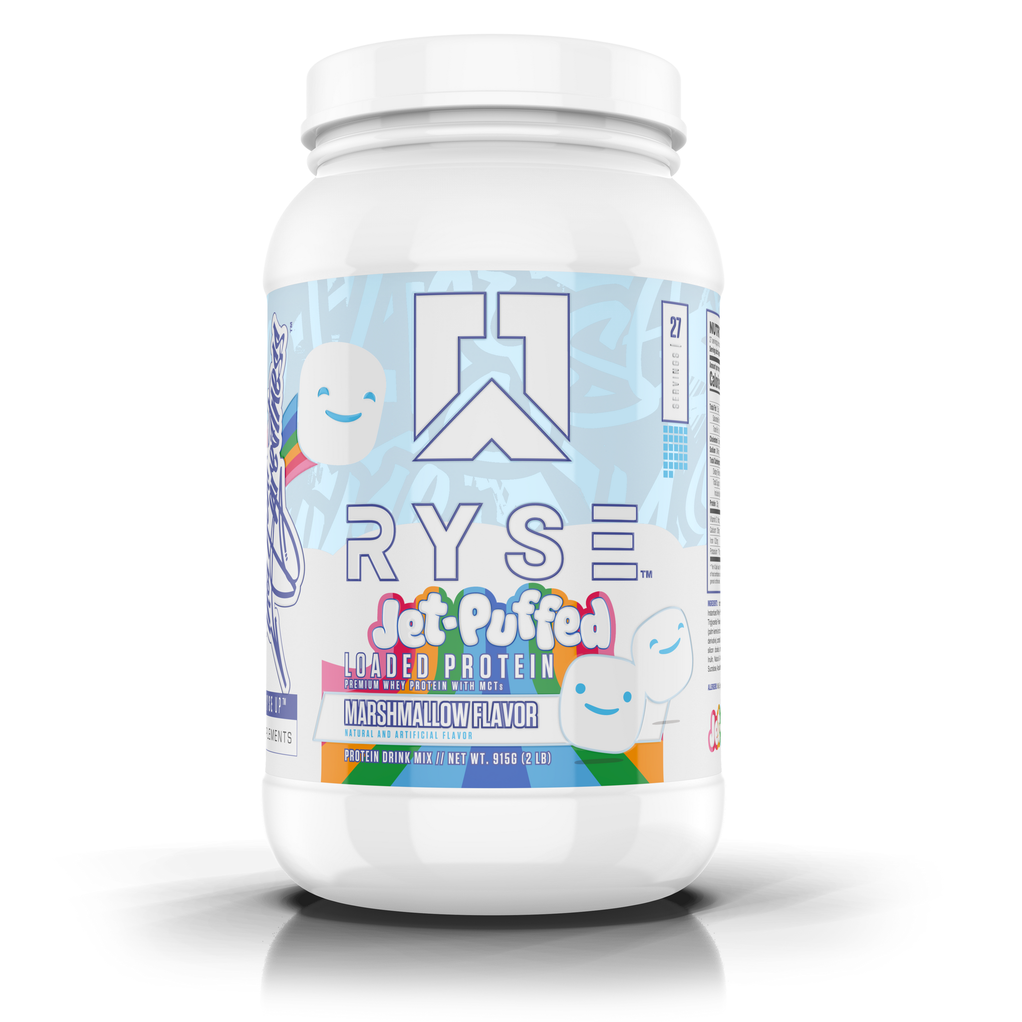 Ryse Jet-Puffed™ LOADED PROTEIN - Marshmallow