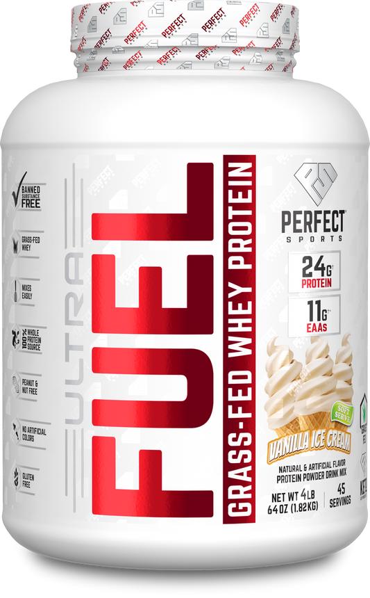 Perfect Sports Ultra Fuel Grass Fed Whey Protein 4lbs