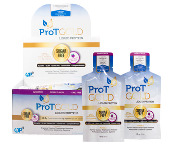 ProT Gold - Liquid Protein Shots ( Box of 24 x 1 oz servings )