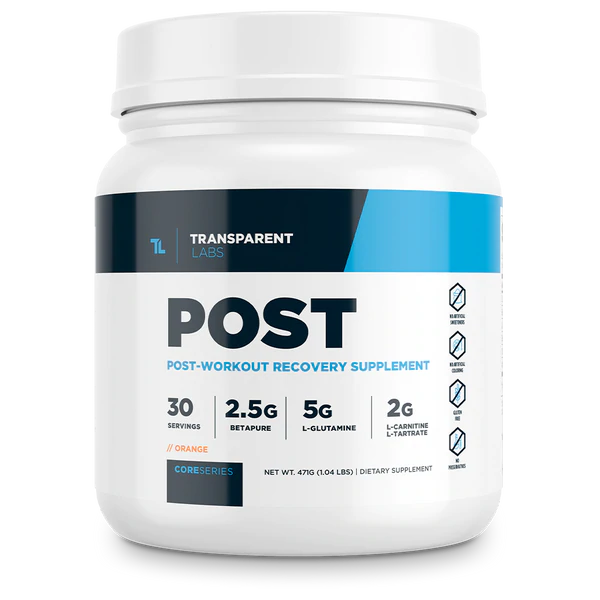 Transparent Labs POST ( Post workout Recovery )