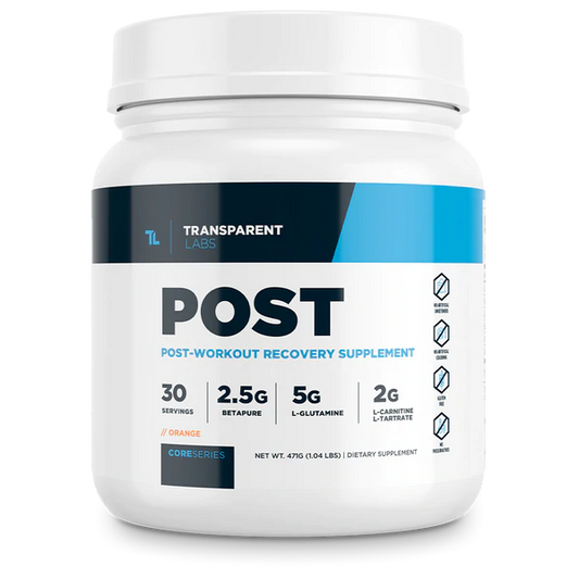 Transparent Labs POST ( Post workout Recovery )