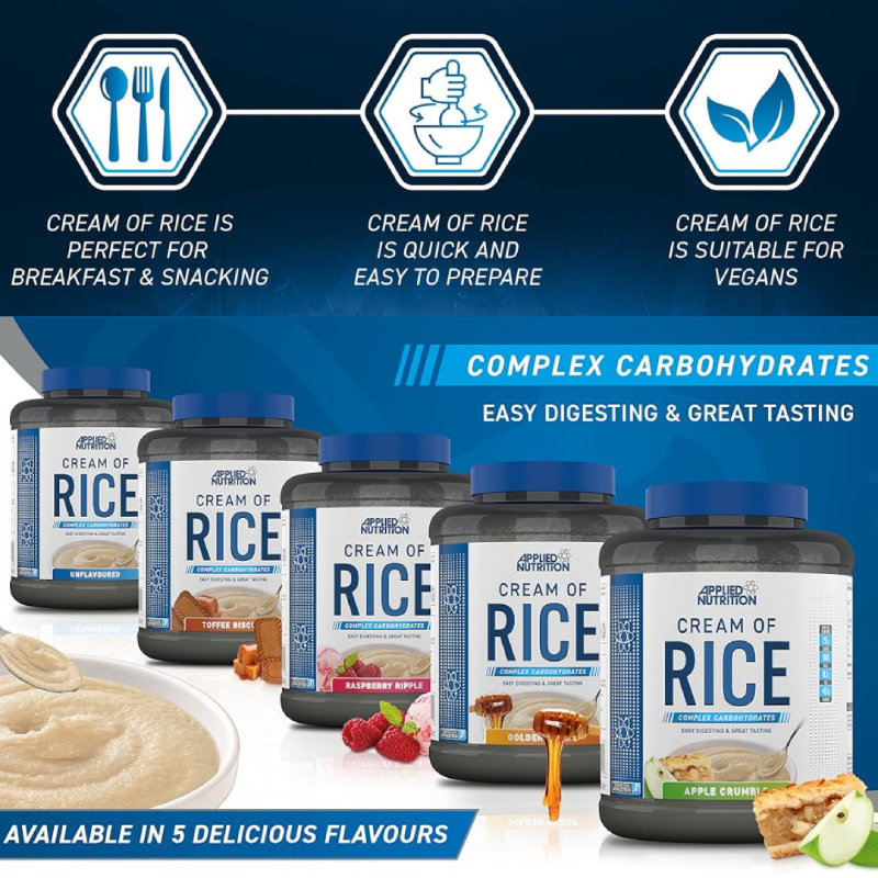 Applied Nutrition Cream of Rice 2kg (Halal) ( 67 Servings )