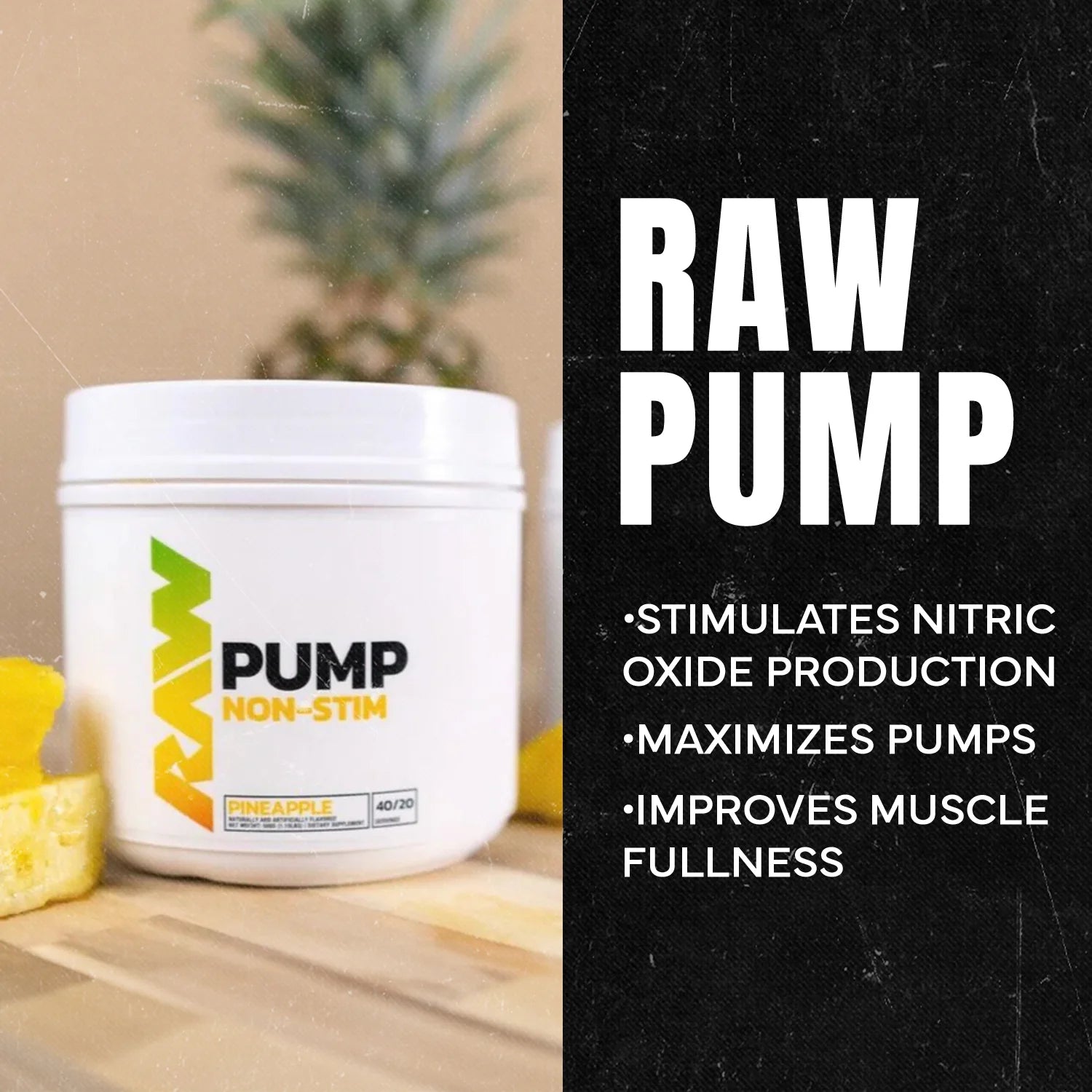 RAW Nutrition Pump Non-Stim Pre-Workout