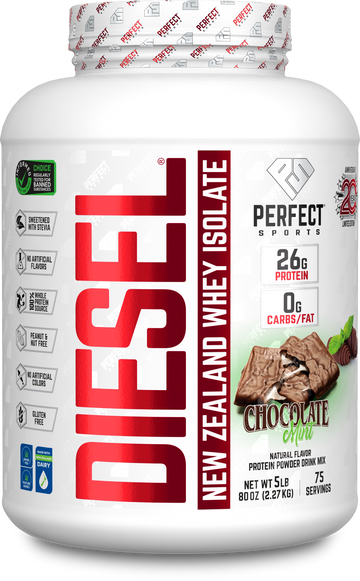Perfect Sports Diesel New Zealand 100% Whey Protein Isolate 5lbs