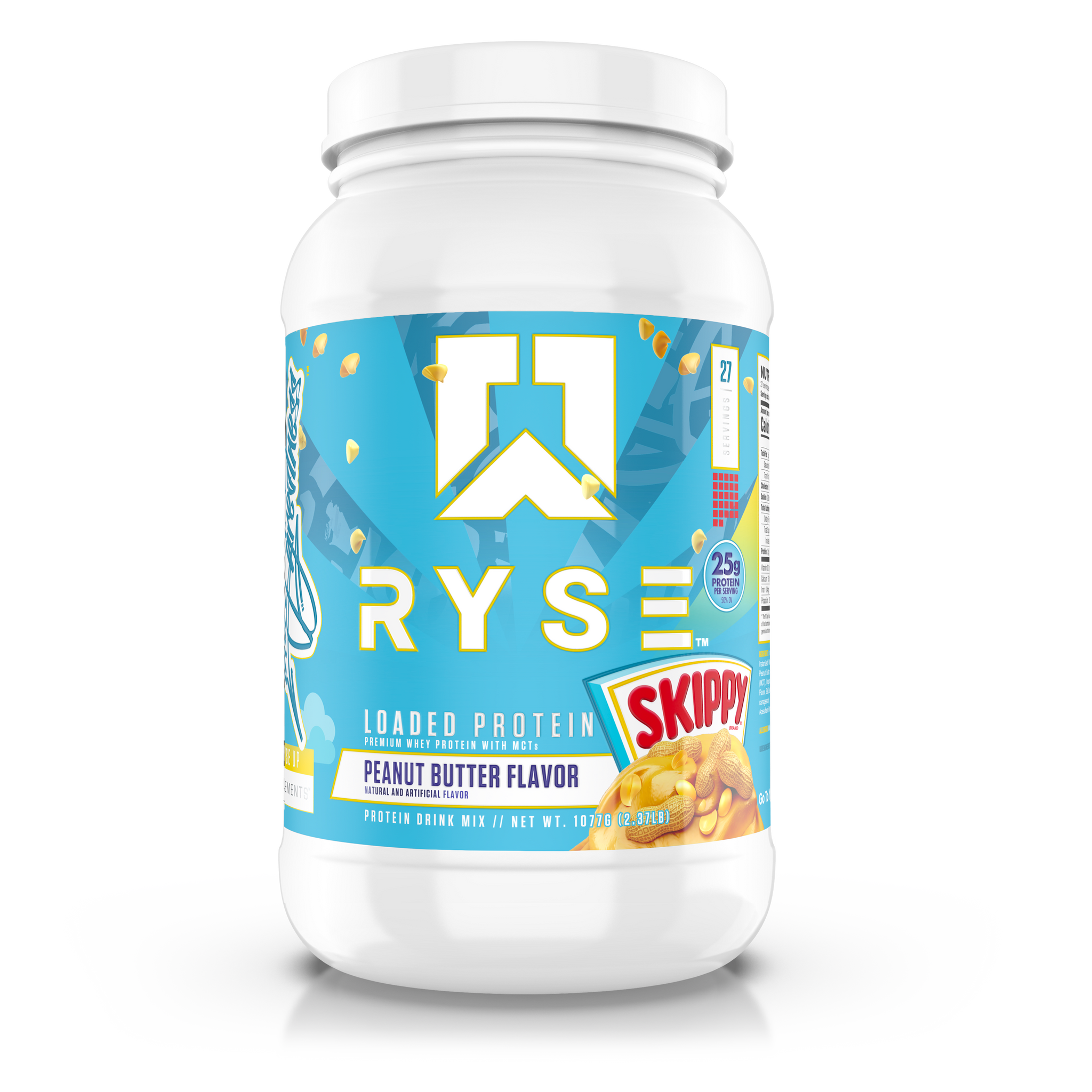 Ryse SKIPPY® PEANUT BUTTER FLAVOR LOADED PROTEIN 2LBS