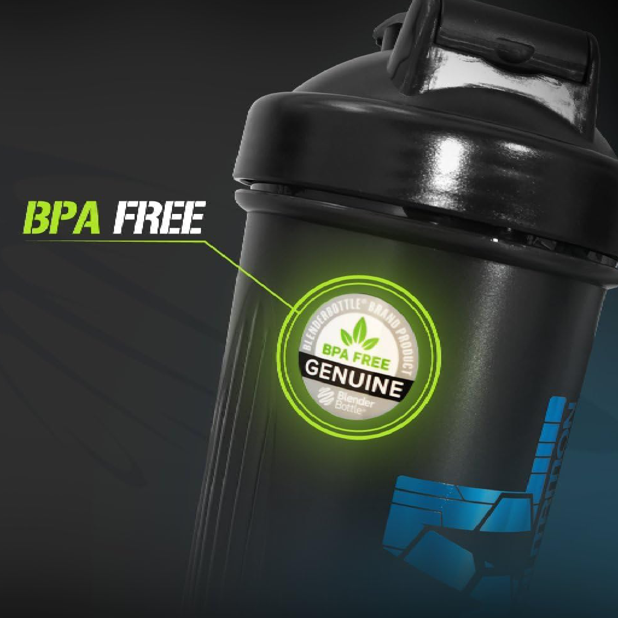 EVLution Nutrition Blender Bottle Classic Black 28 oz