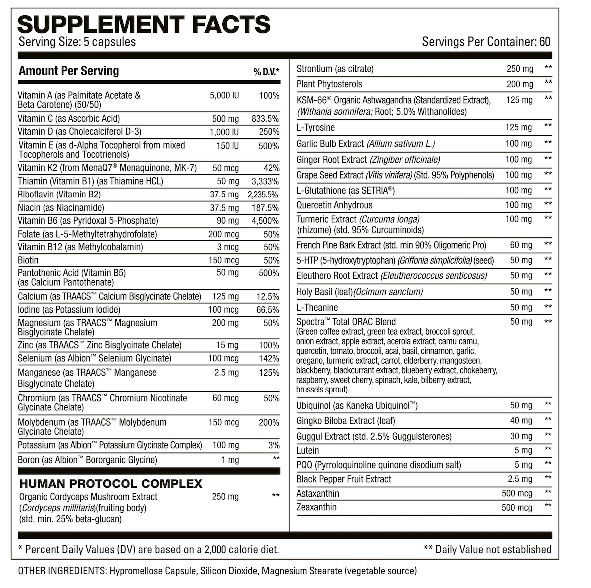 HD Muscle VitaHD Multivitamin ( 60 Servings )