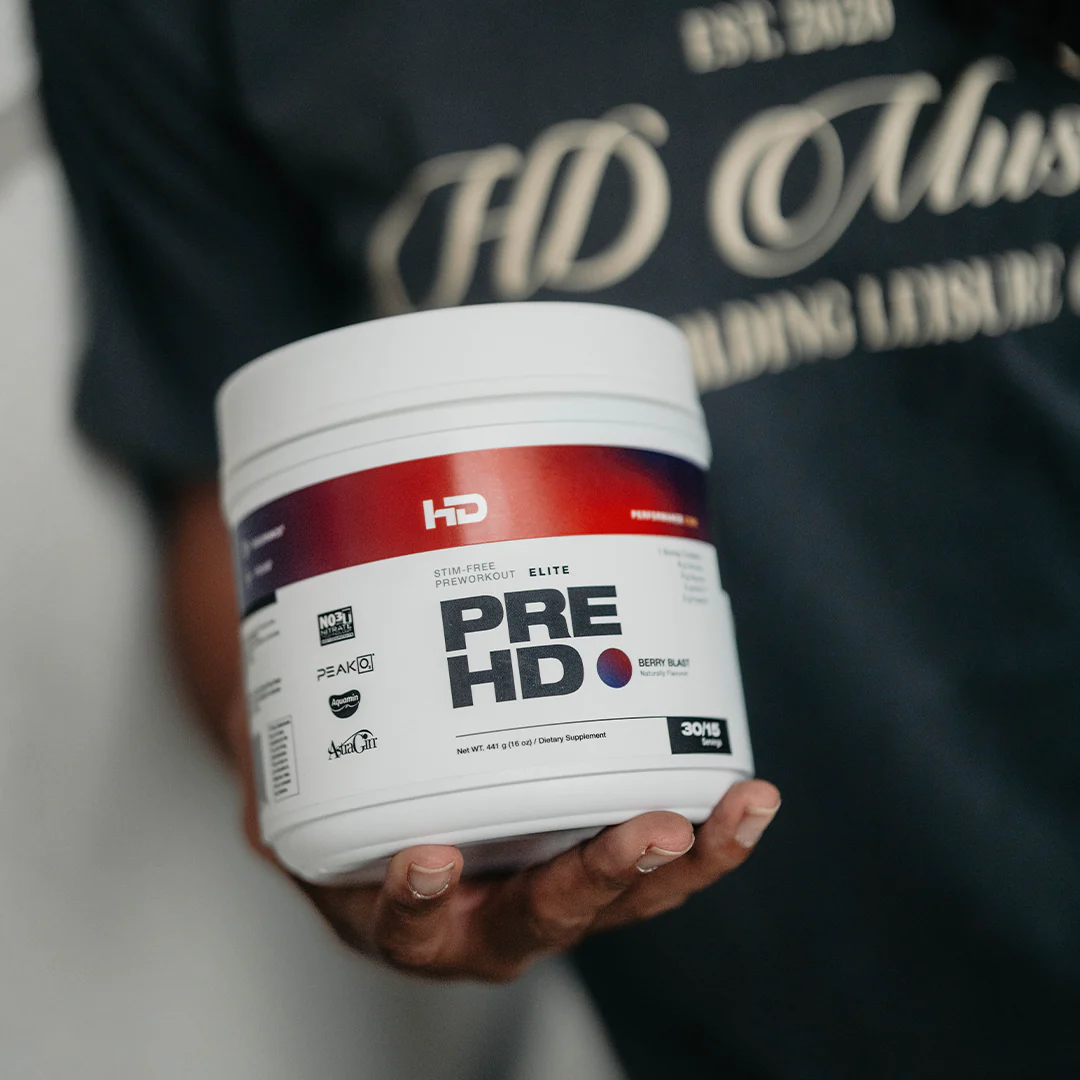 HD Muscle PreHD Elite Non Stim Preworkout