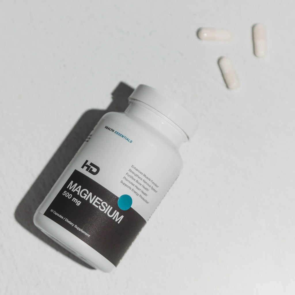 HD Muscle Magnesium 500mg - 90 Capsules