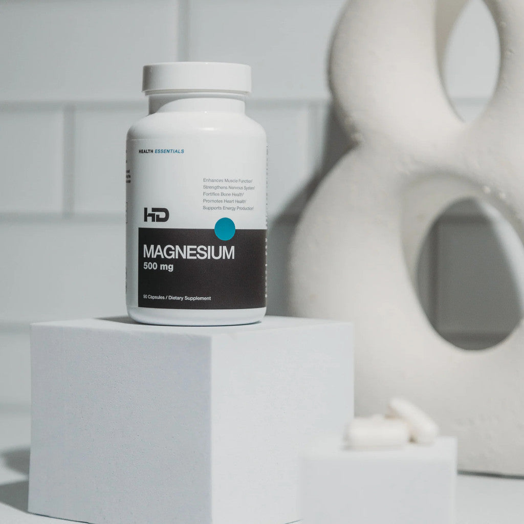 HD Muscle Magnesium 500mg - 90 Capsules