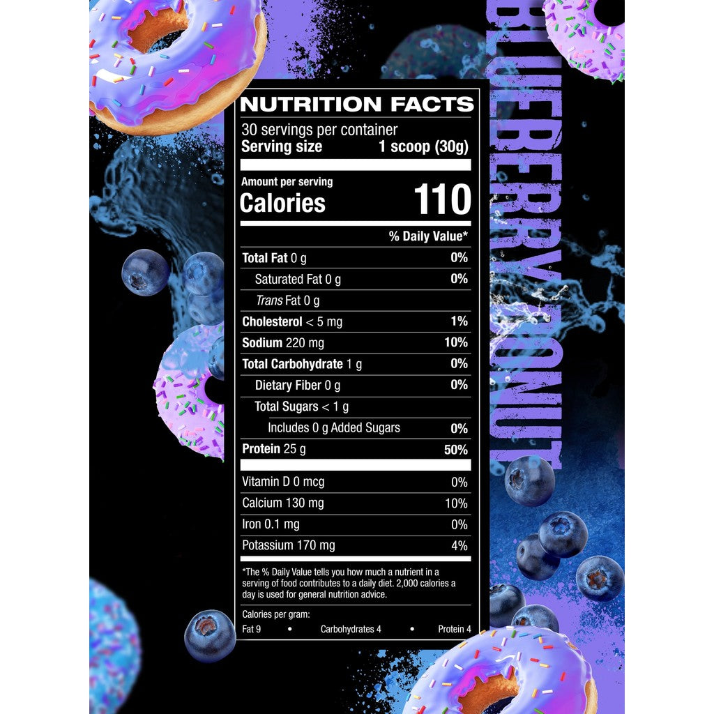 Hosstile Iso H1 100% Grass Fed Whey Protein Isolate 2lbs 30 Servings