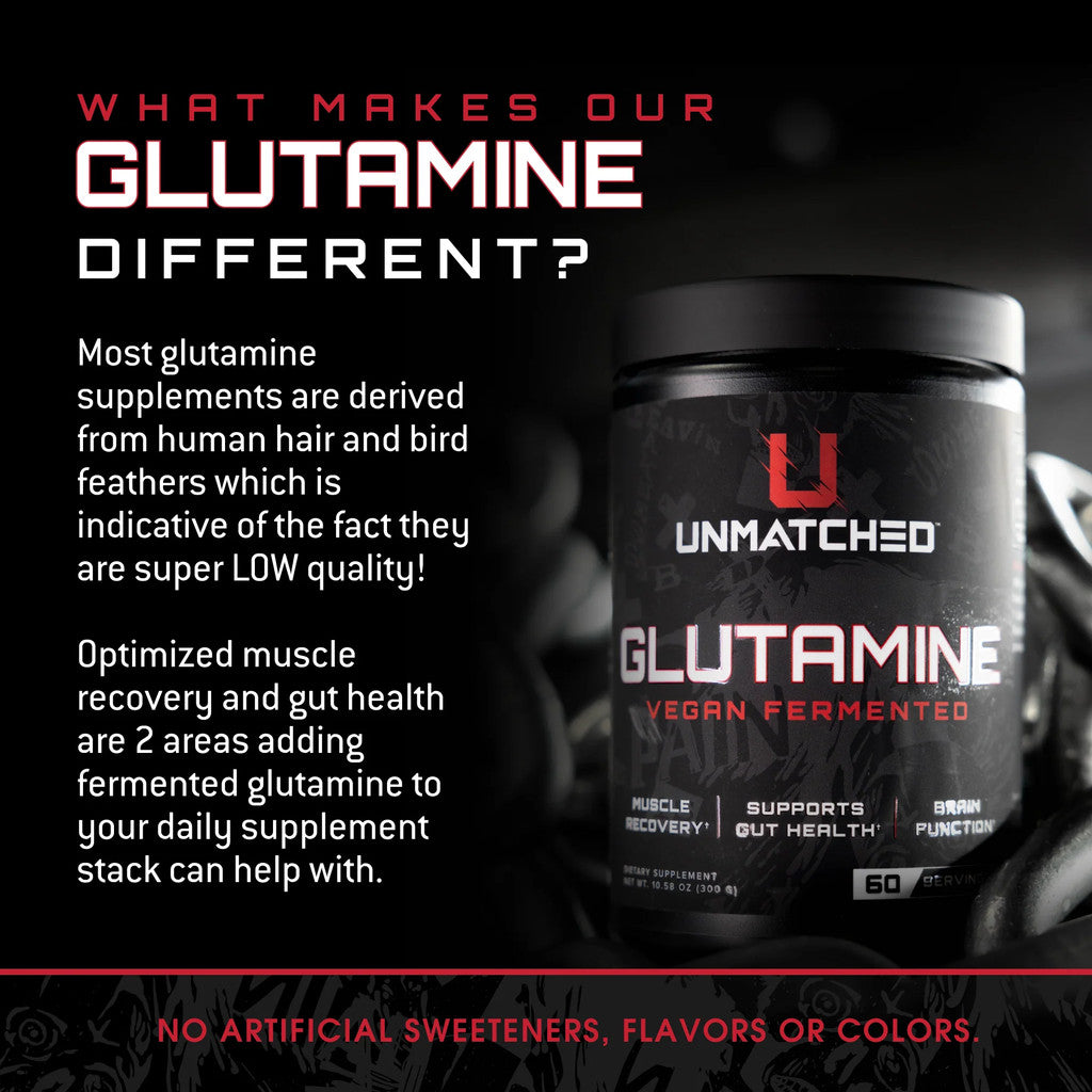 Unmatched Glutamine 60 Servings Vegan Fermented