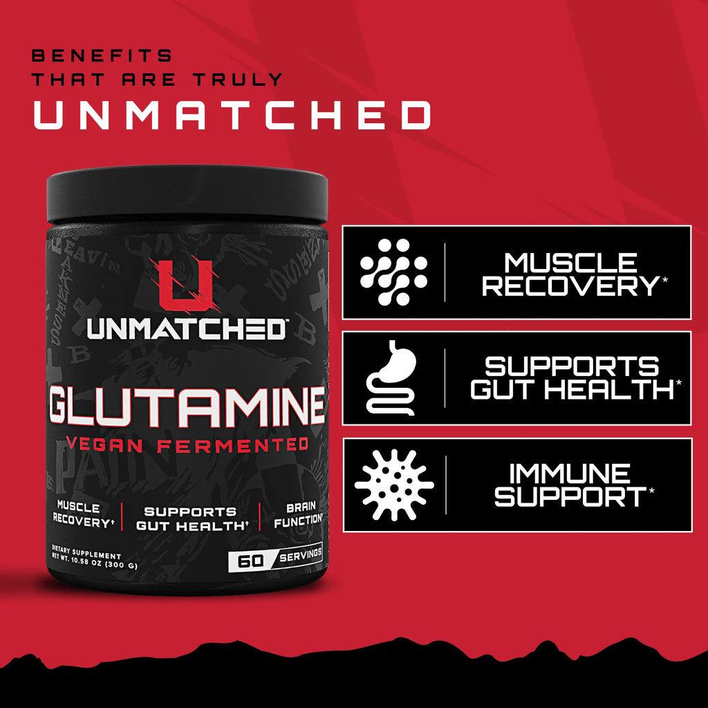 Unmatched Glutamine 60 Servings Vegan Fermented