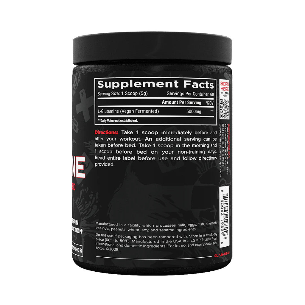 Unmatched Glutamine 60 Servings Vegan Fermented
