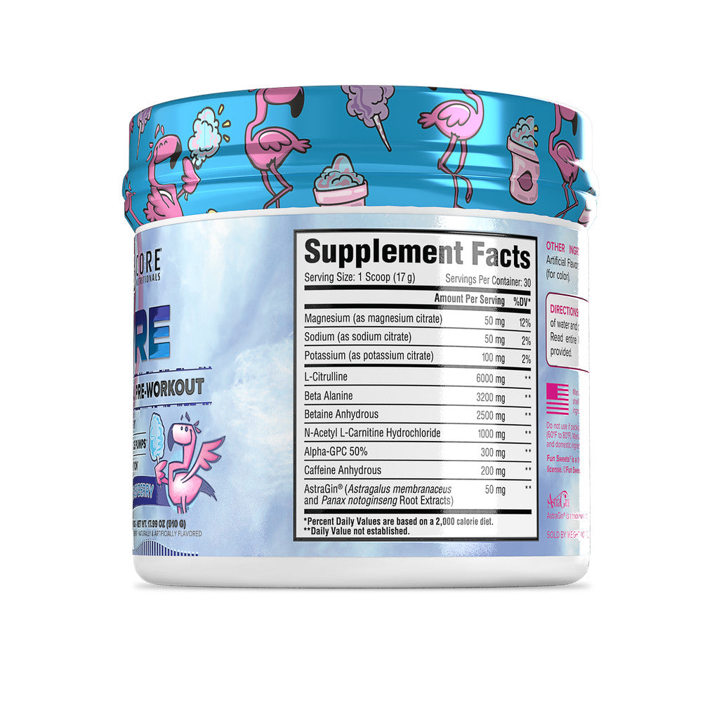 Core Nutritionals Fun Sweets Essentials Pre-workout 30 Servings