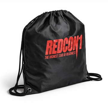 Redcon1 Black THSOR Drawstring Bag
