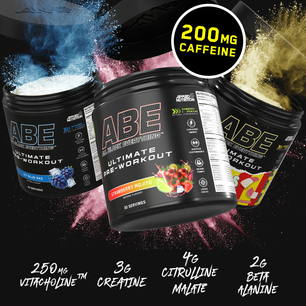 Applied Nutrition ABE All Black Everything - Extremely Potent Pre-Workout Powder
