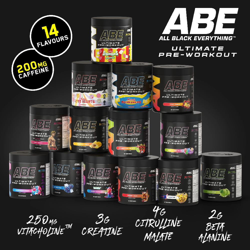 Applied Nutrition ABE All Black Everything - Extremely Potent Pre-Workout Powder