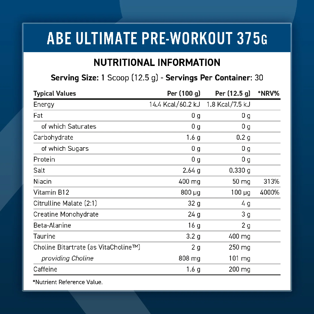 Applied Nutrition ABE All Black Everything - Extremely Potent Pre-Workout Powder