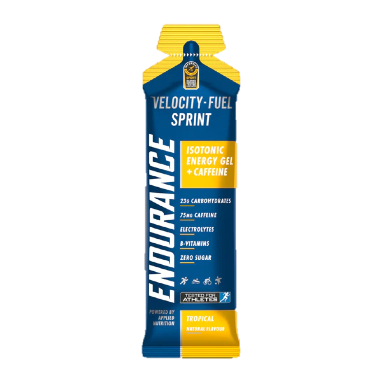 Applied Nutrition Sprint Energy Gel - With Caffeine (Halal)