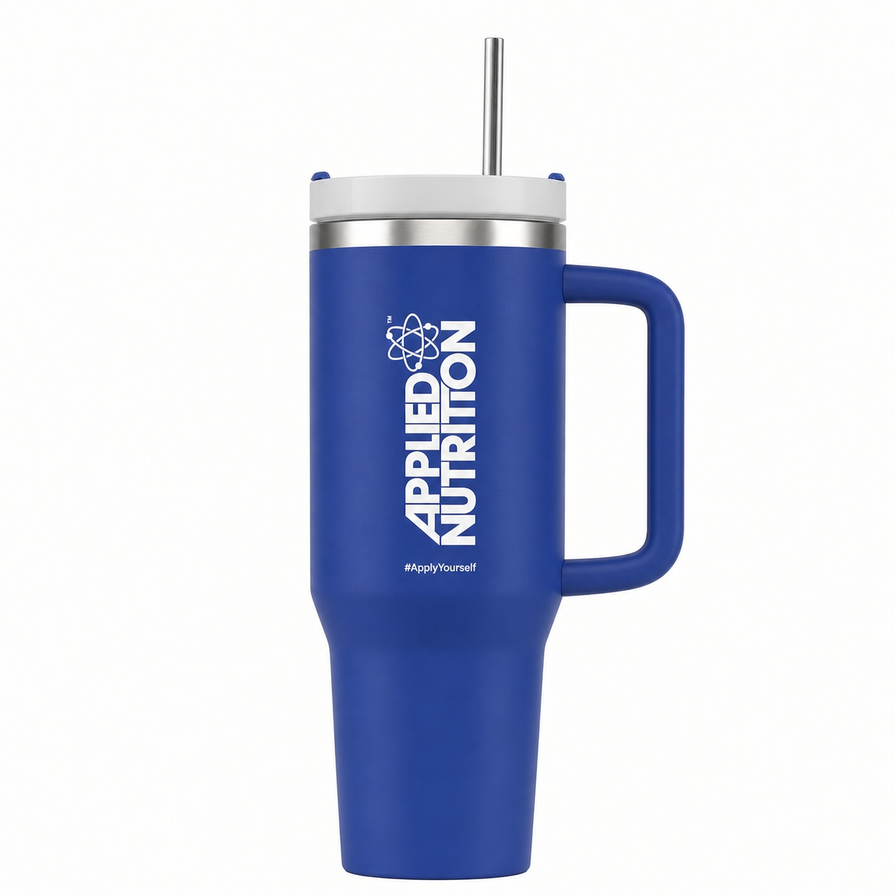 Applied Nutrition 1200ML Insulated Cooler Tumbler with Handle - Stainless Steel Vacuum Cup