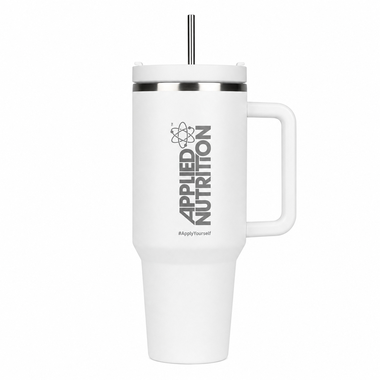 Applied Nutrition 1200ML Insulated Cooler Tumbler with Handle - Stainless Steel Vacuum Cup