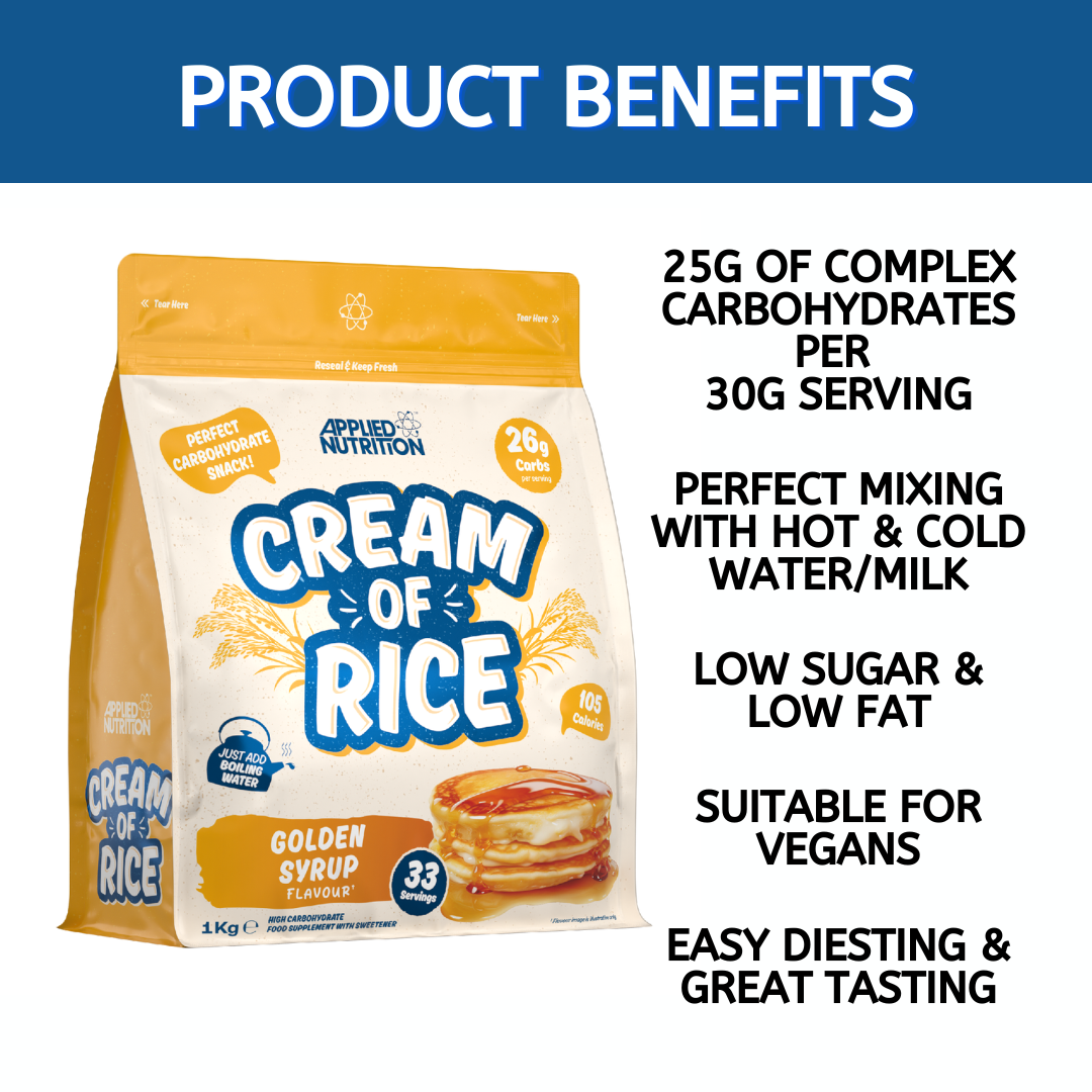 Applied Nutrition Cream of Rice 1kg (Halal) ( 33 Servings )