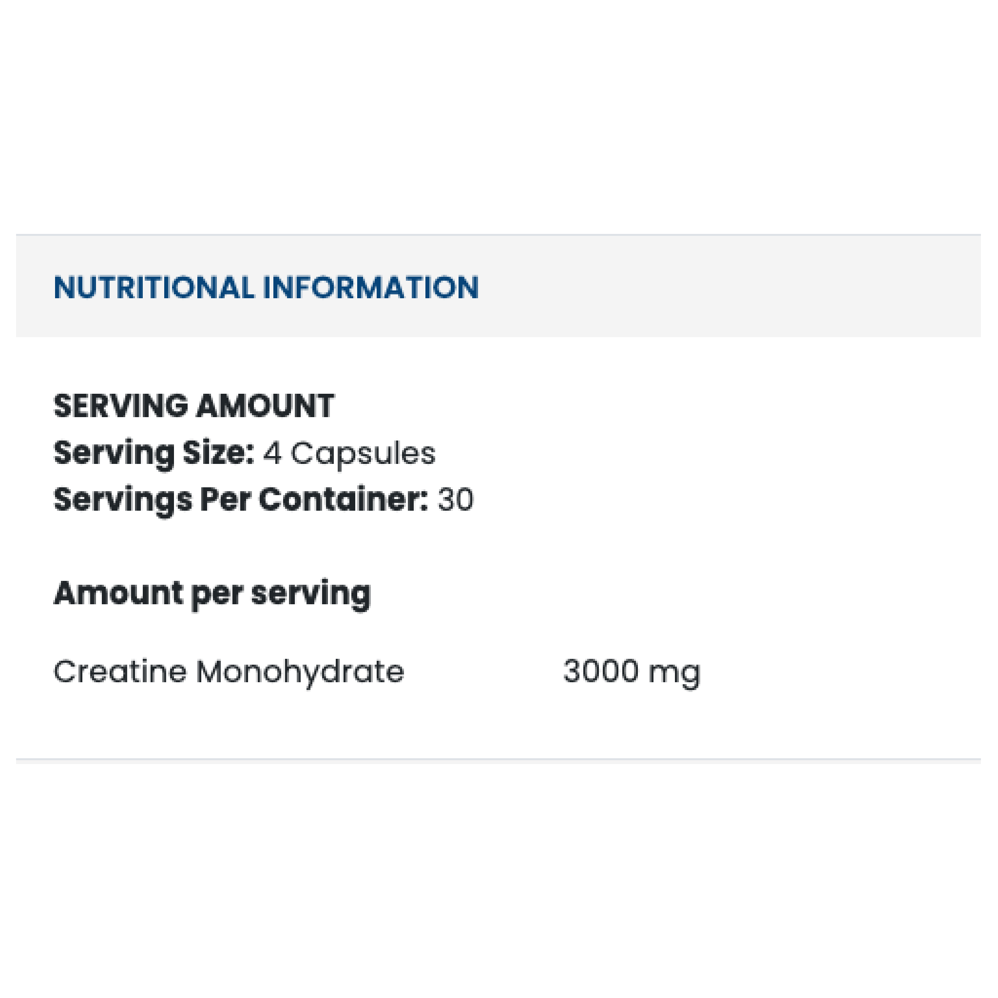 Applied Nutrition Creatine 3000 (Halal) ( 30 Servings )