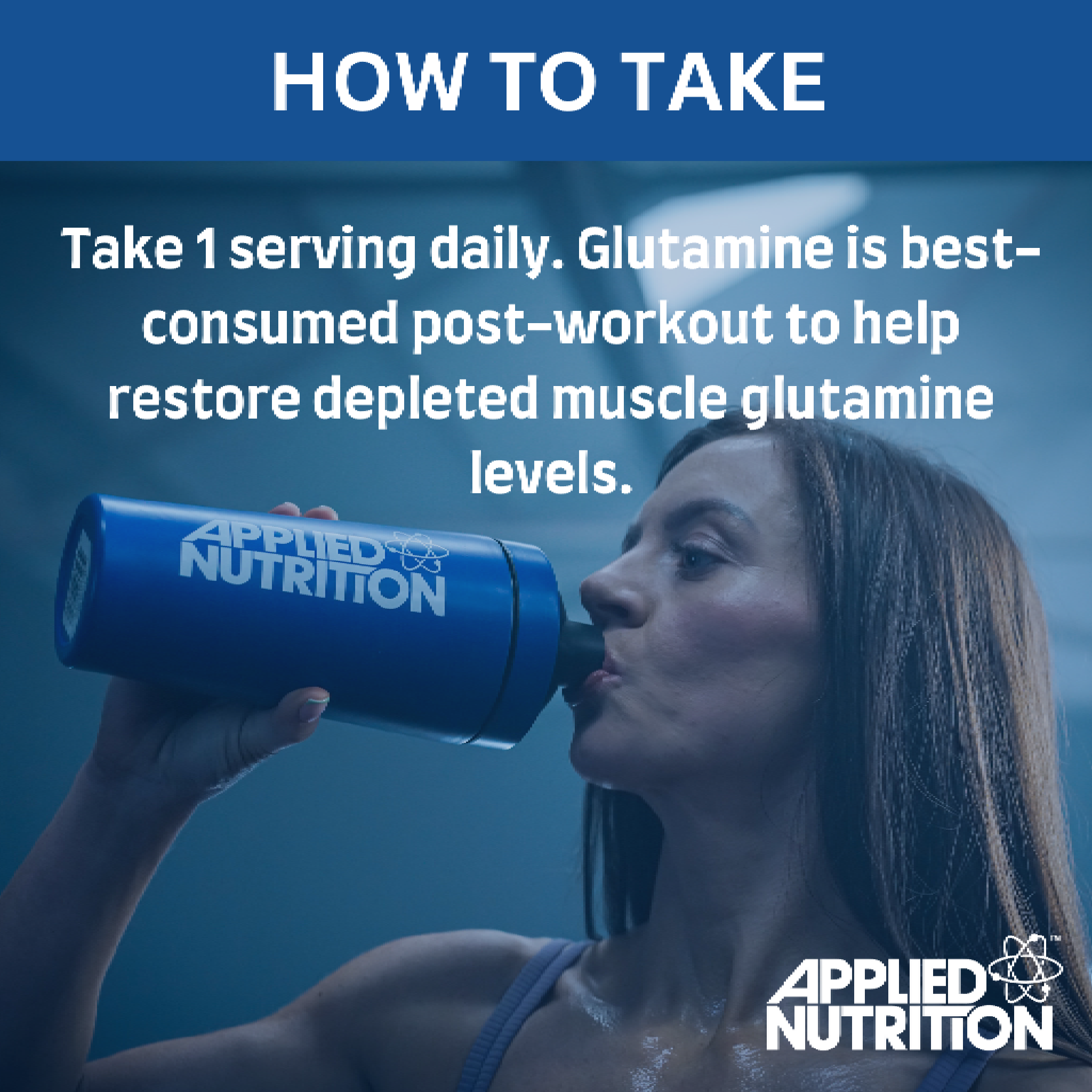 Applied Nutrition GLUTAMINE 4K Capsules (Halal) ( 30 Servings )