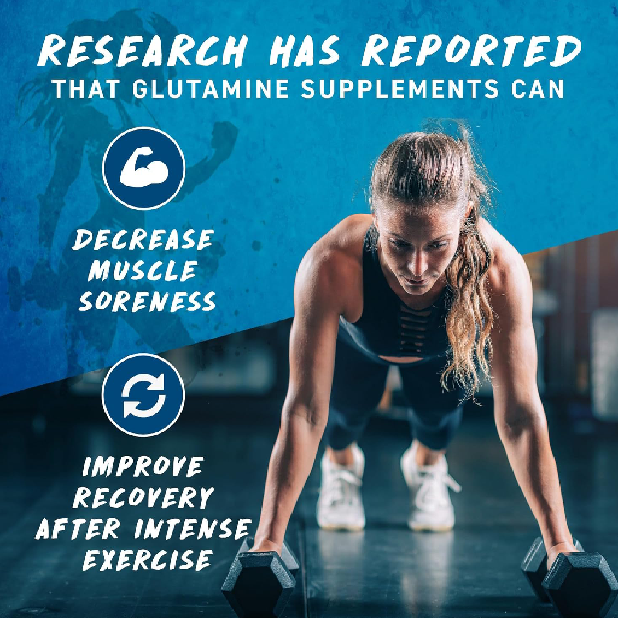 Applied Nutrition GLUTAMINE 4K Capsules (Halal) ( 30 Servings )