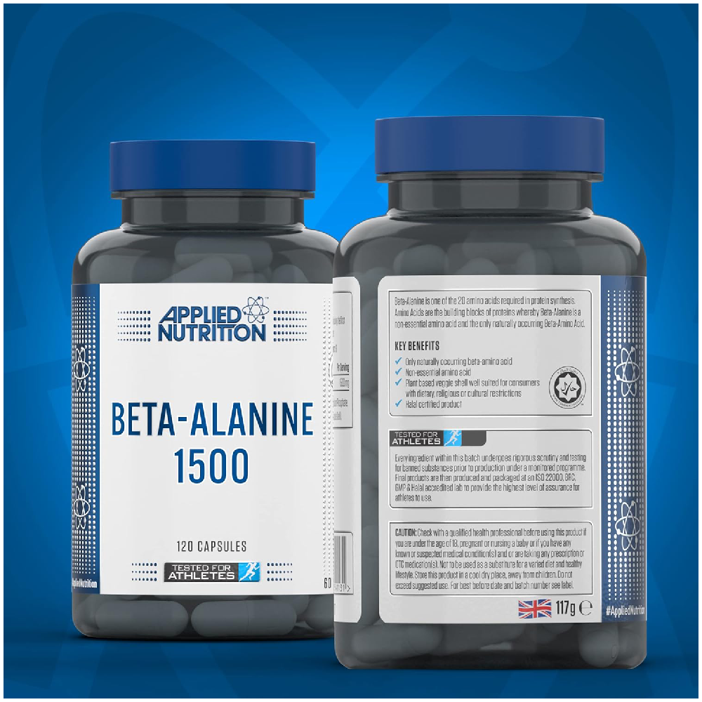 Applied Nutrition Beta-Alanine 1500mg (60 Servings)