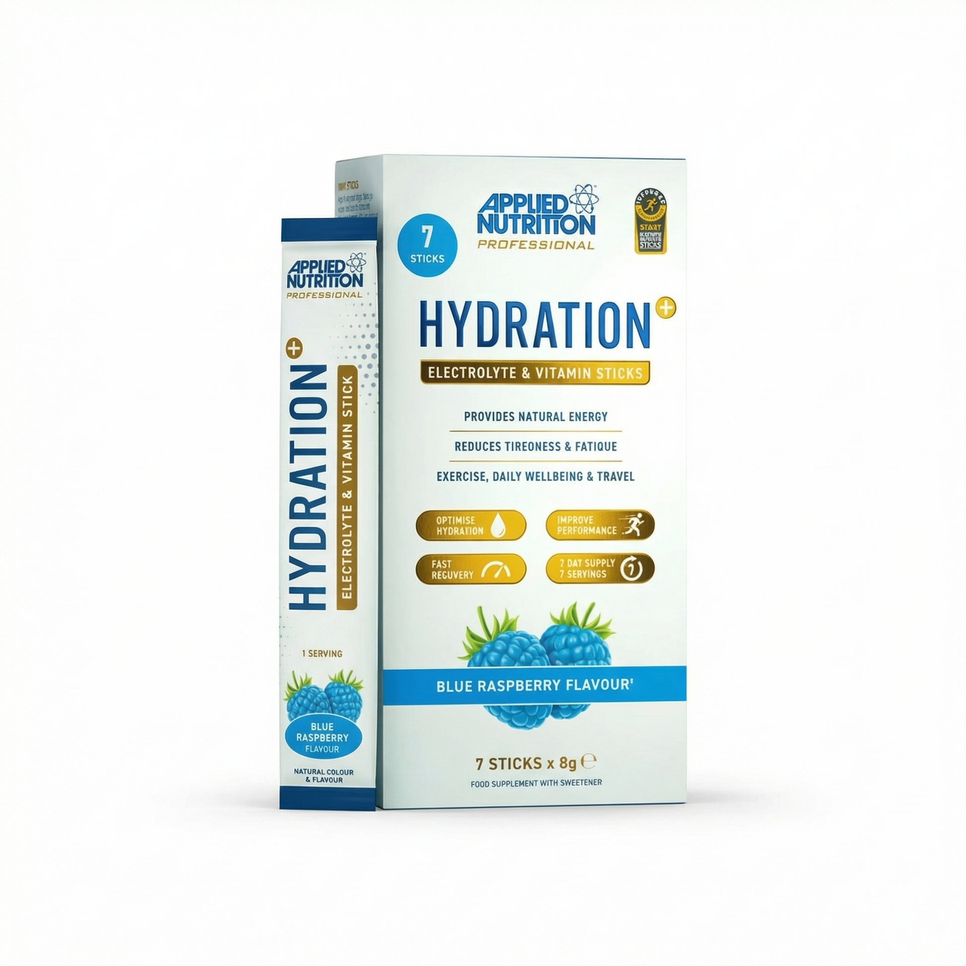 Applied Nutrition Hydration+ Electrolyte & Vitamin Sticks (7-Day Supply)