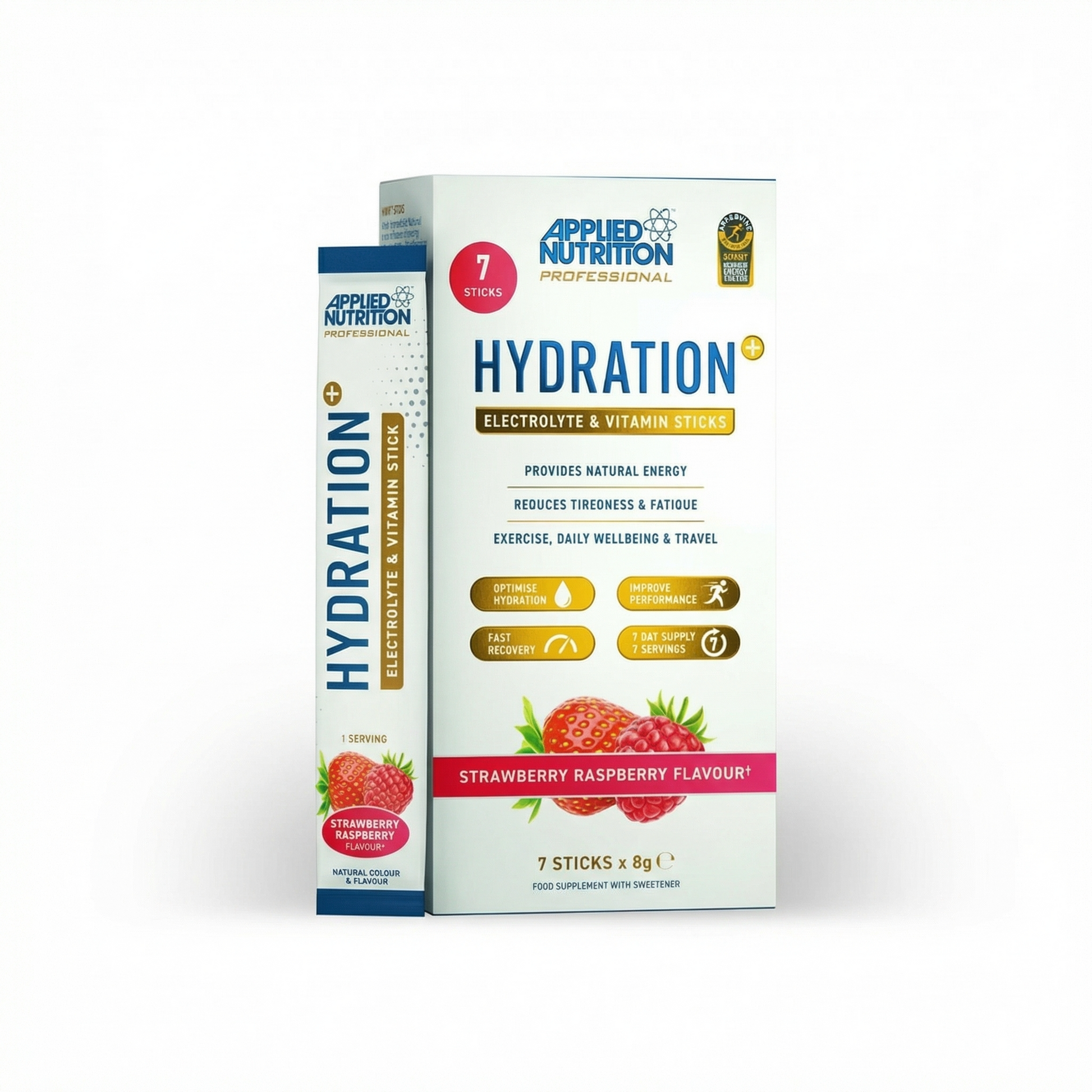 Applied Nutrition Hydration+ Electrolyte & Vitamin Sticks (7-Day Supply)
