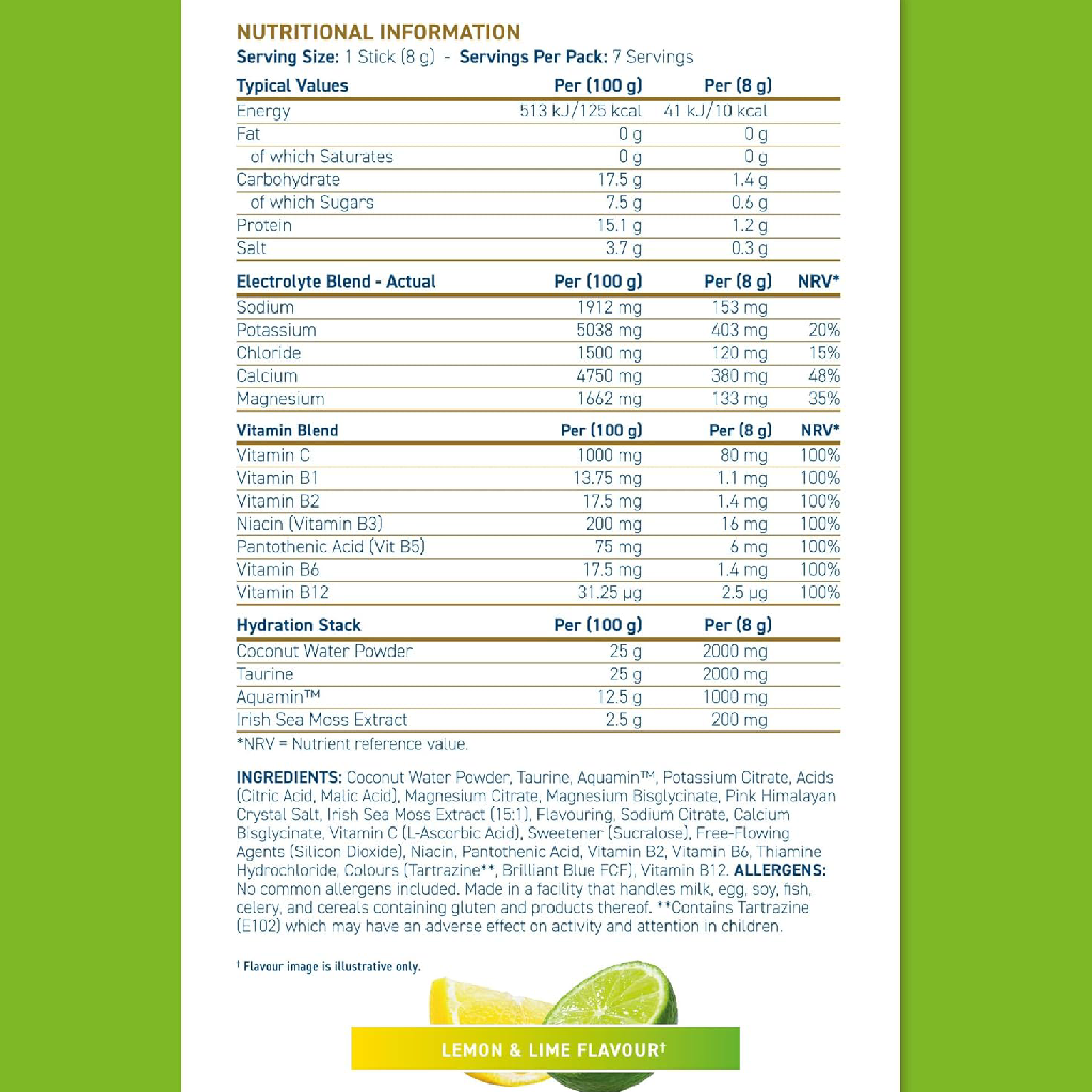 Applied Nutrition Hydration+ Electrolyte & Vitamin Sticks (7-Day Supply)
