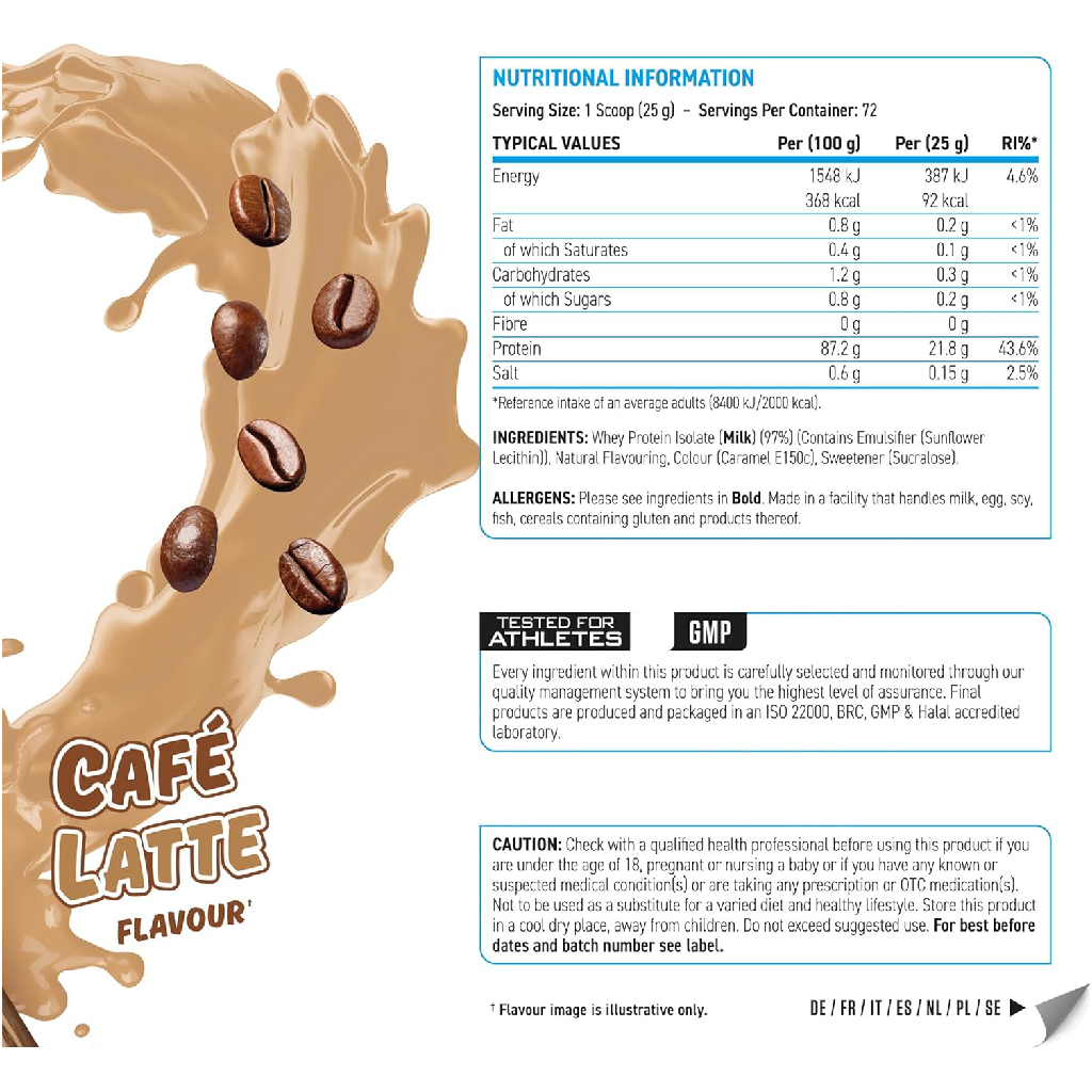 Applied Nutrition ISO-XP Whey Protein Isolate 1.8Kg (Halal)