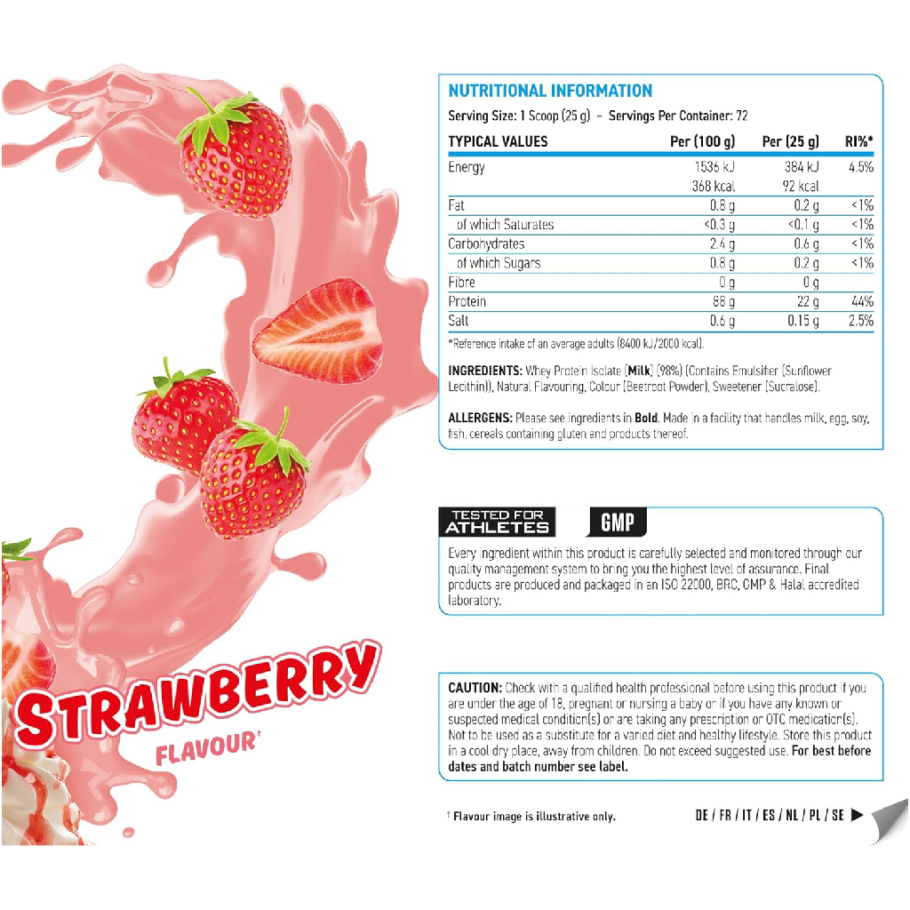 Applied Nutrition ISO-XP Whey Protein Isolate 1.8Kg (Halal)