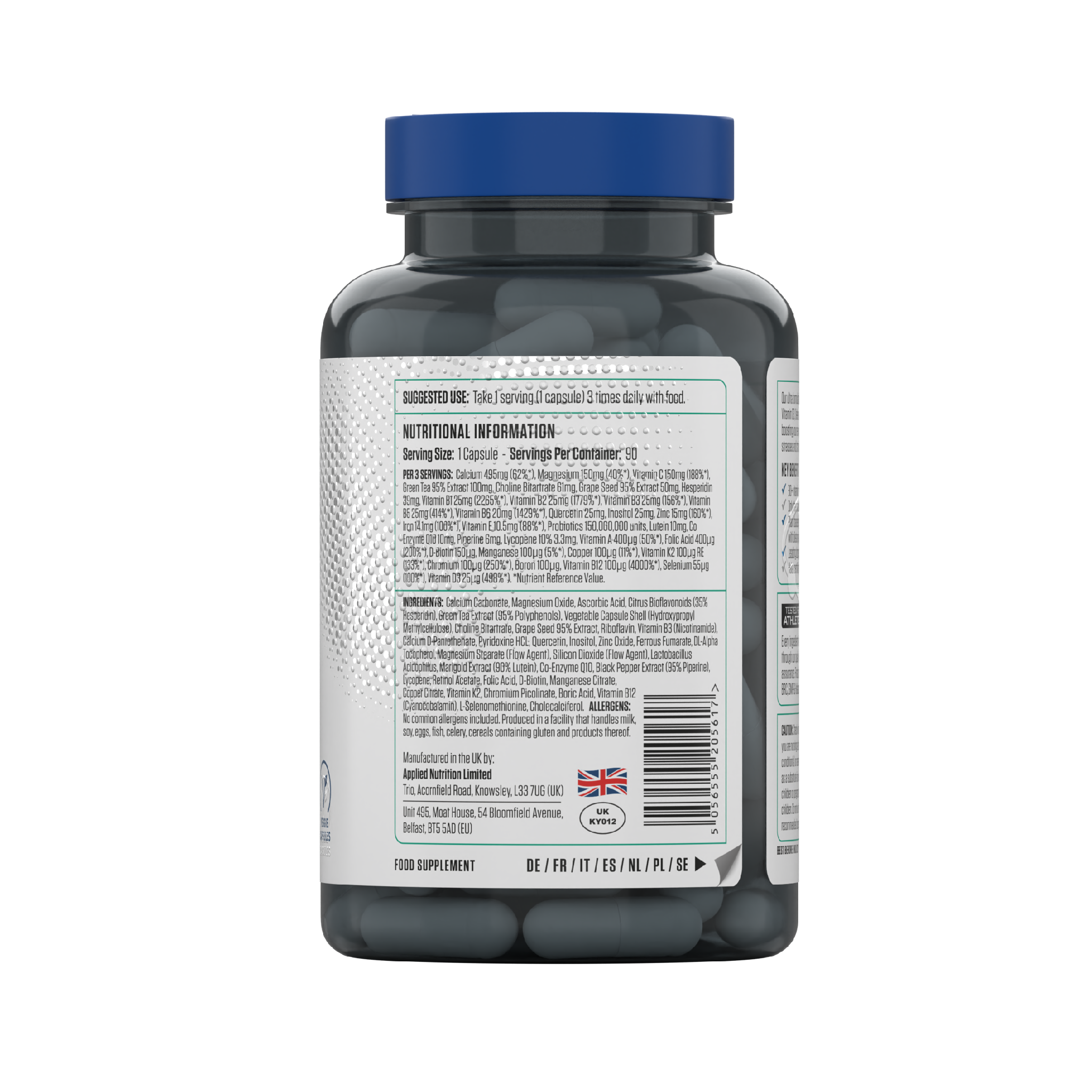 Applied Nutrition Multi-Vitamin Complex (Halal)