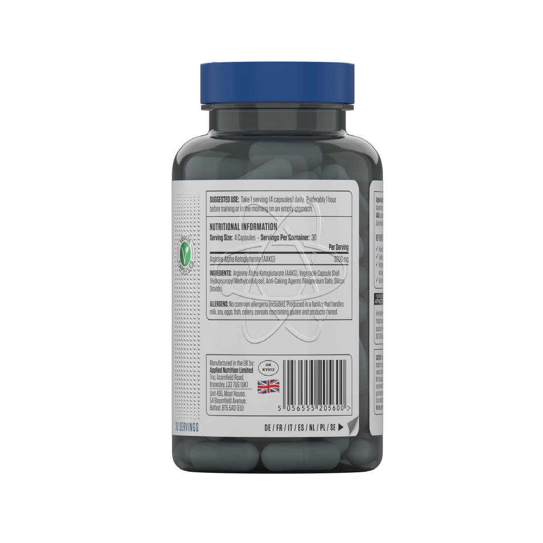 Applied Nutrition AAKG 120 Capsules