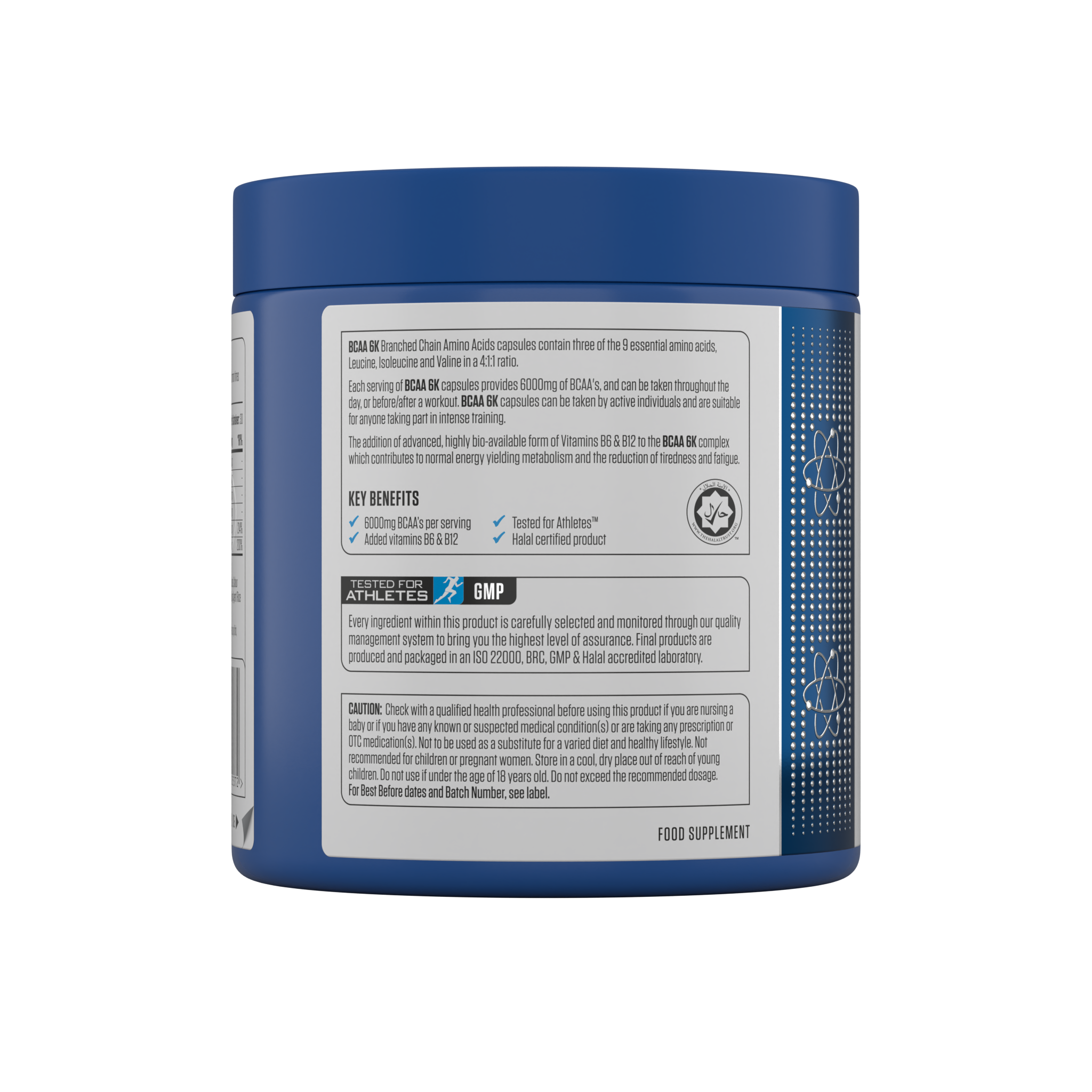 Applied Nutrition BCAA Capsule 6K (30 Servings)