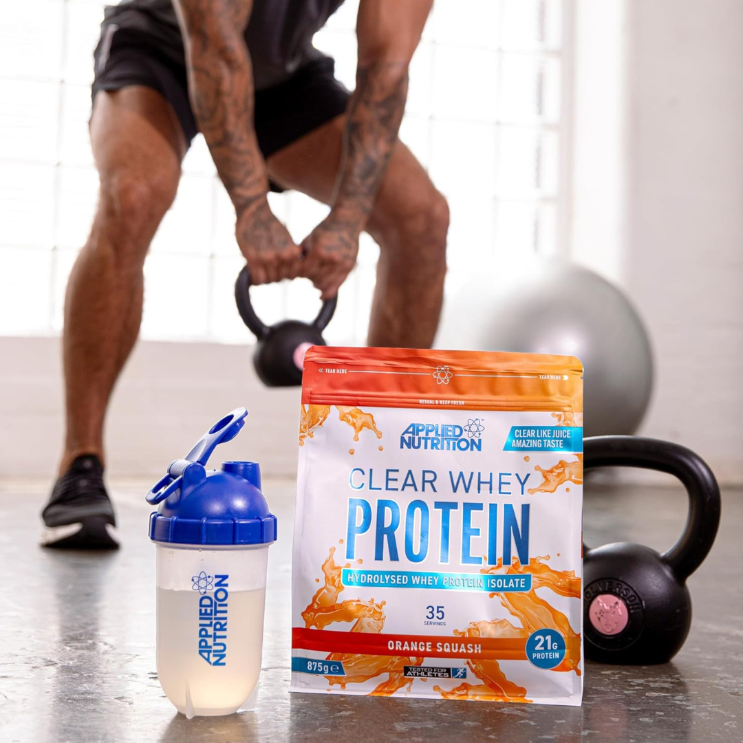 Applied Nutrition Bullet Shaker 500ml - BPA Free (Clear)