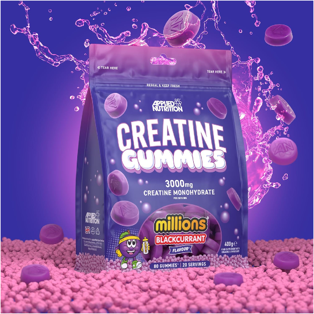 Applied Nutrition Creatine Monohydrate Gummies (Halal) (20 Servings)