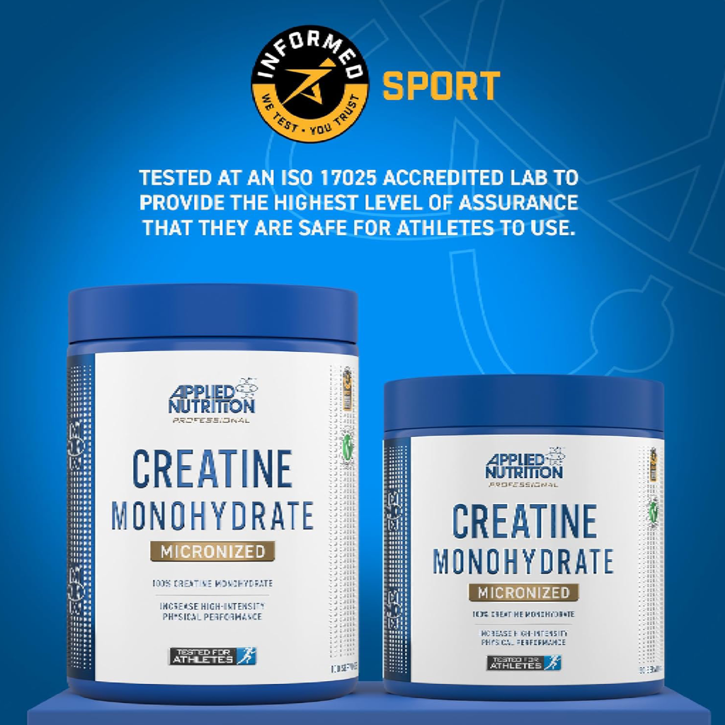 Applied Nutrition Creatine Monohydrate (Halal) ( 50 Servings )