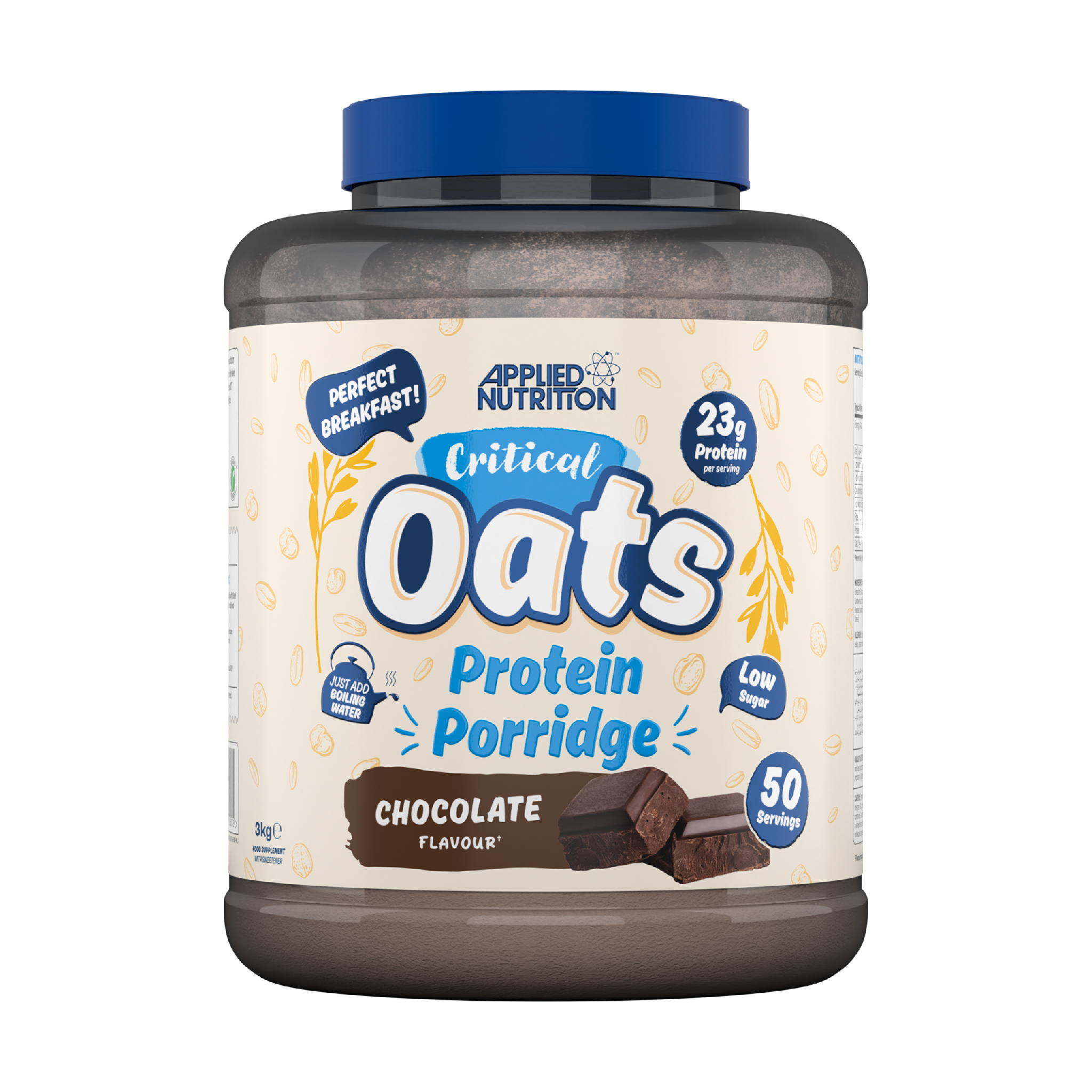Applied Nutrition Critical Oats Protein Porridge 3kg (Halal) (50 servings)