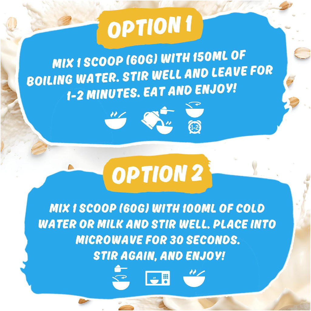 Applied Nutrition Critical Oats Protein Porridge 3kg (Halal) (50 servings)