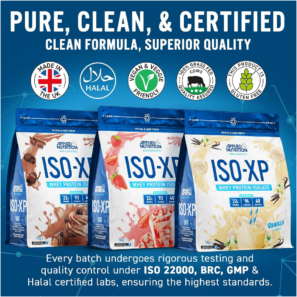 Applied Nutrition ISO-XP Whey Protein Isolate 1Kg (Halal)